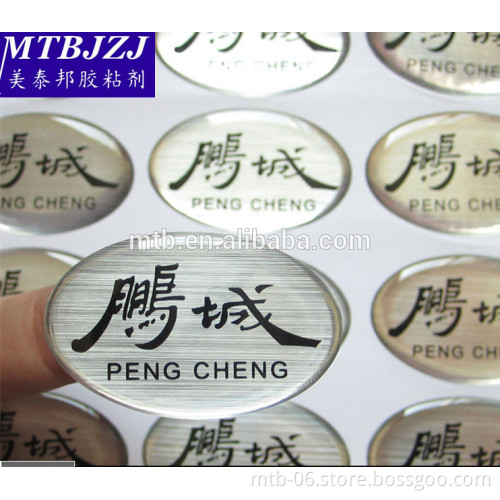 Good Quality Clear Transparent Liquid Crystal Polyurethane Resin PU Adhesive for Brand Logo